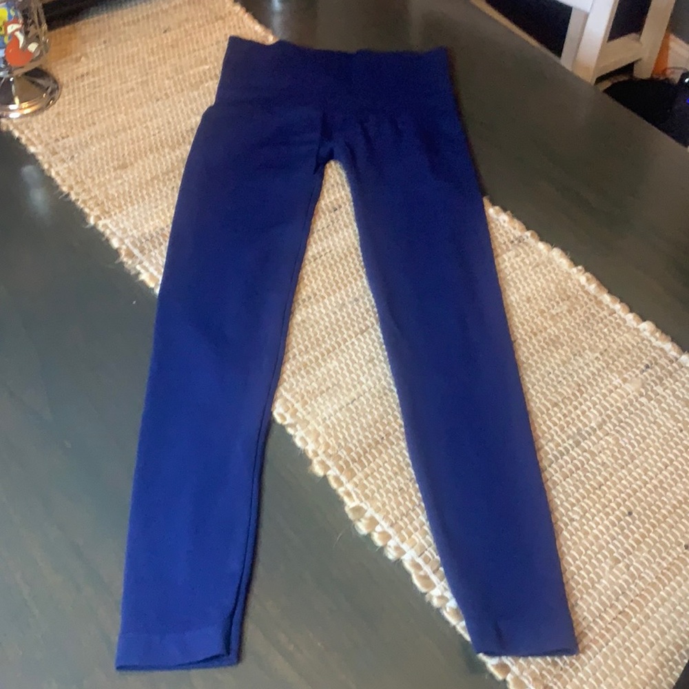 Soma Compression Legging Blue, Size Small